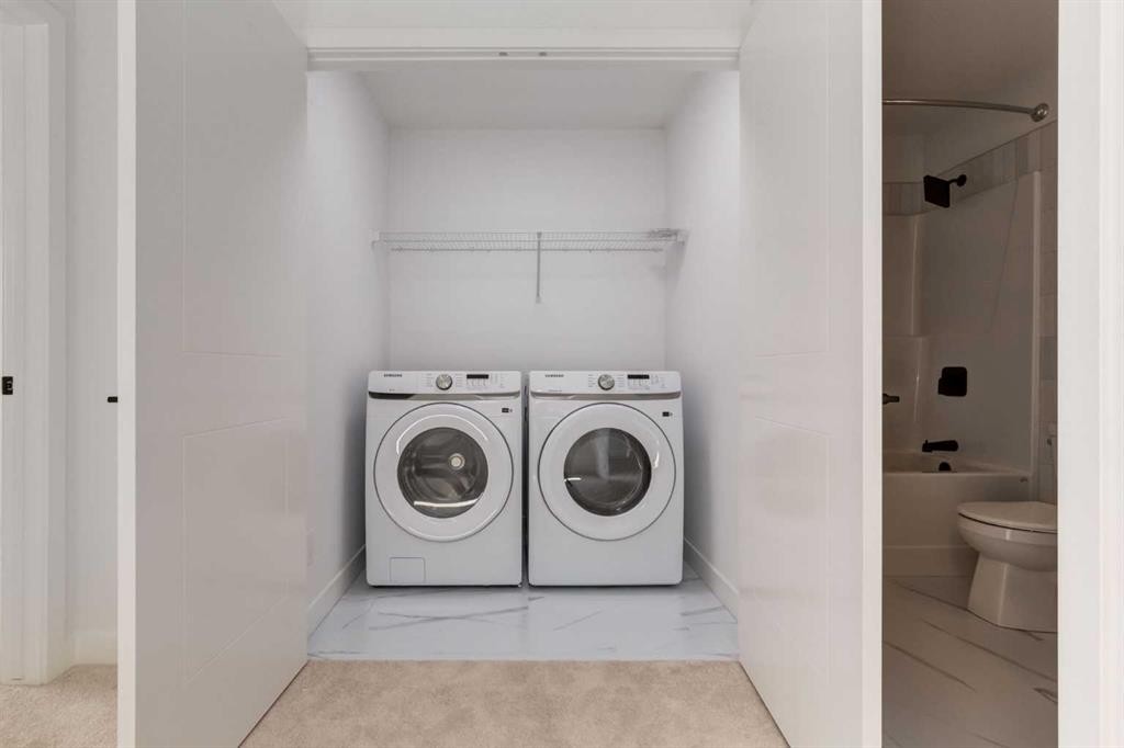 223 Sora Boulevard Se, Calgary, AB - Indoor Photo Showing Laundry Room
