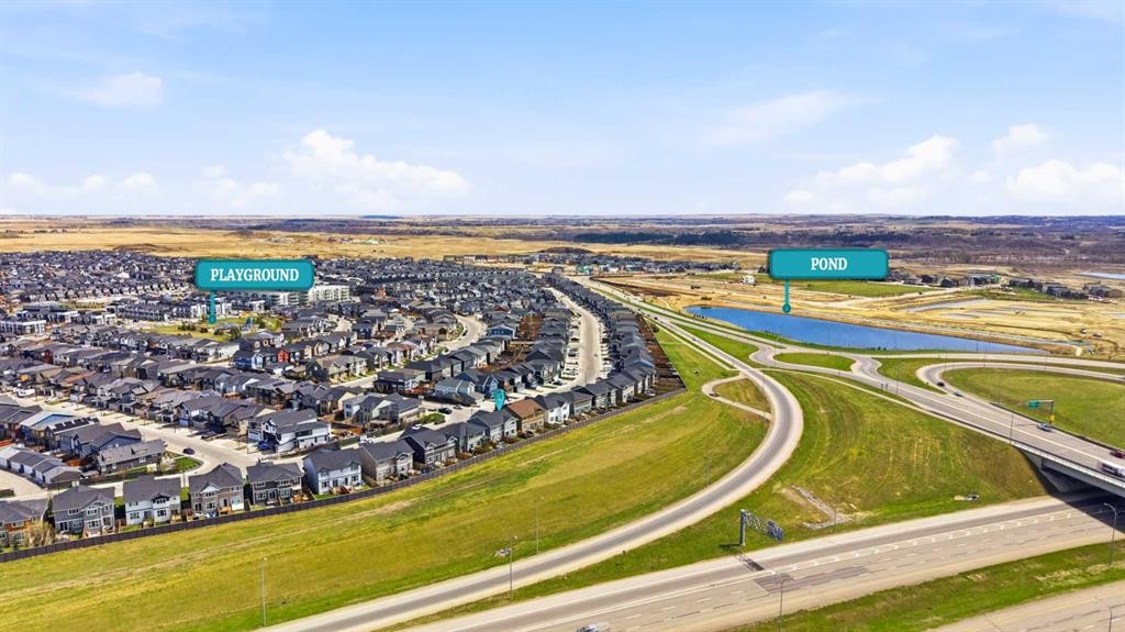 912 Seton Circle Se, Calgary, AB - Outdoor With View