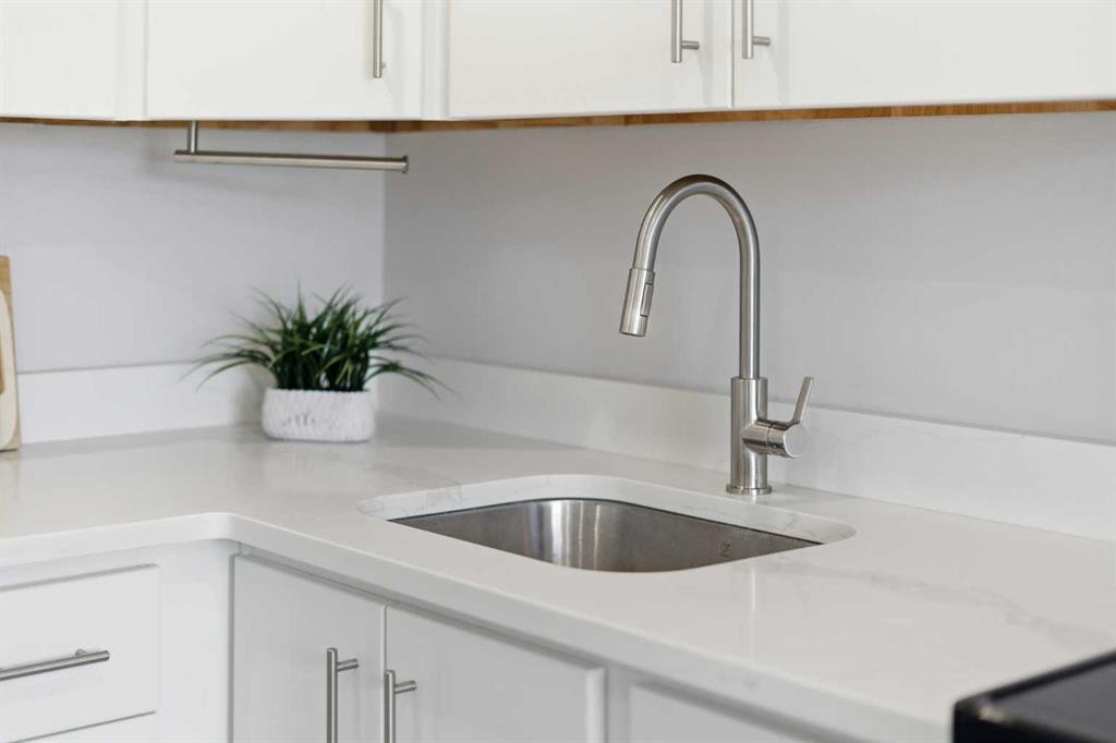 17-3809 45 Street Sw, Calgary, AB - Indoor Photo Showing Kitchen