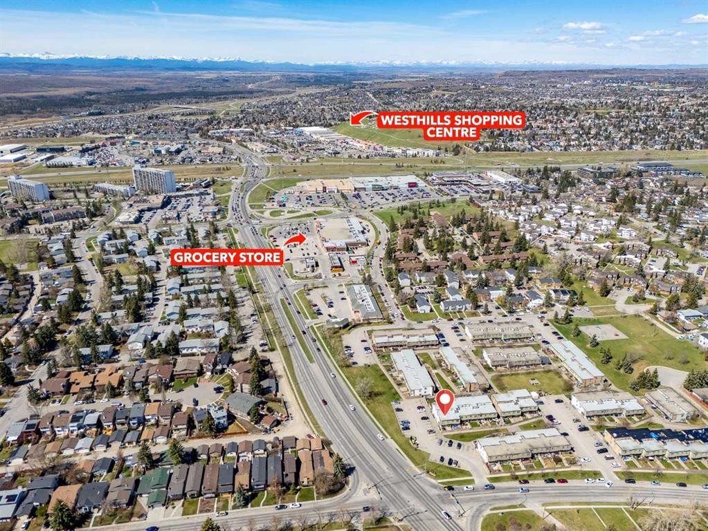17-3809 45 Street Sw, Calgary, AB - Outdoor With View