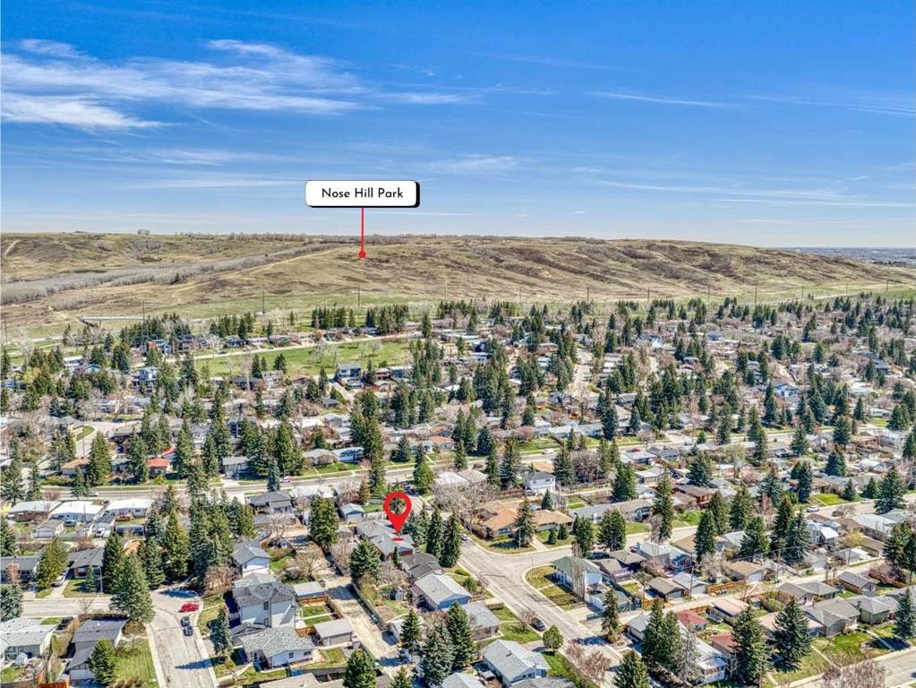 5123 Bulyea Road Nw, Calgary, AB - Outdoor With View