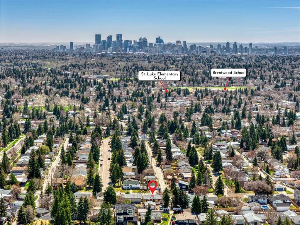 5123 Bulyea Road Nw, Calgary, AB - Outdoor With View