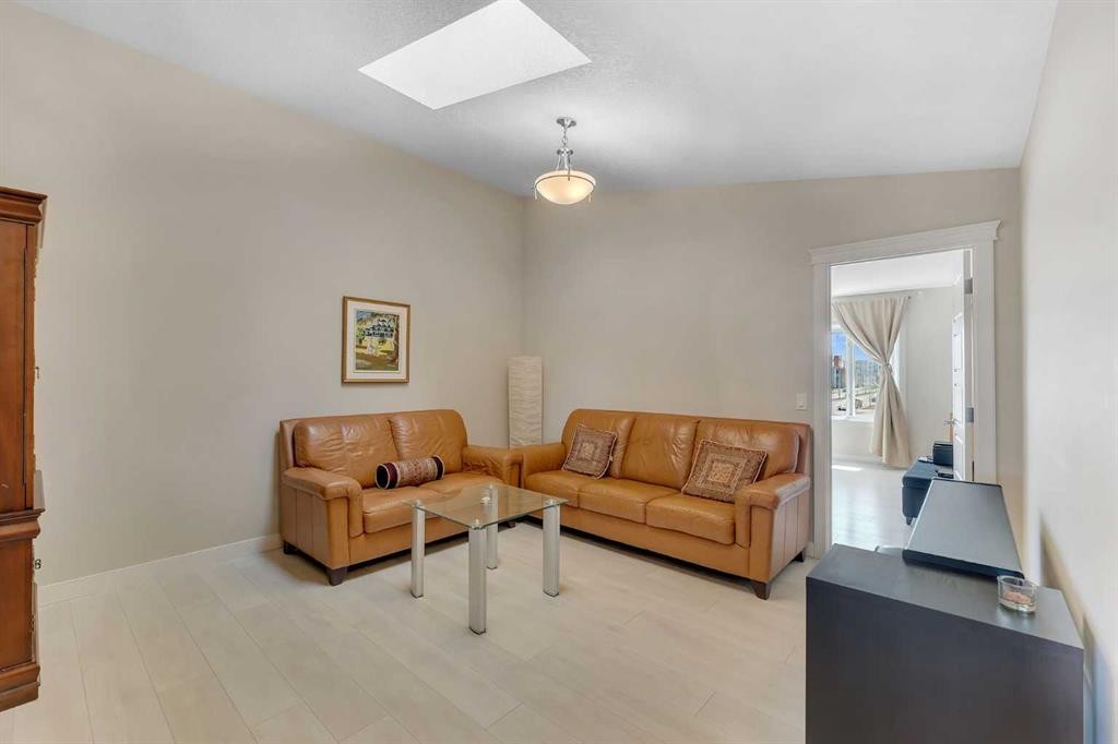 133 Redstone Common Ne, Calgary, AB - Indoor Photo Showing Living Room