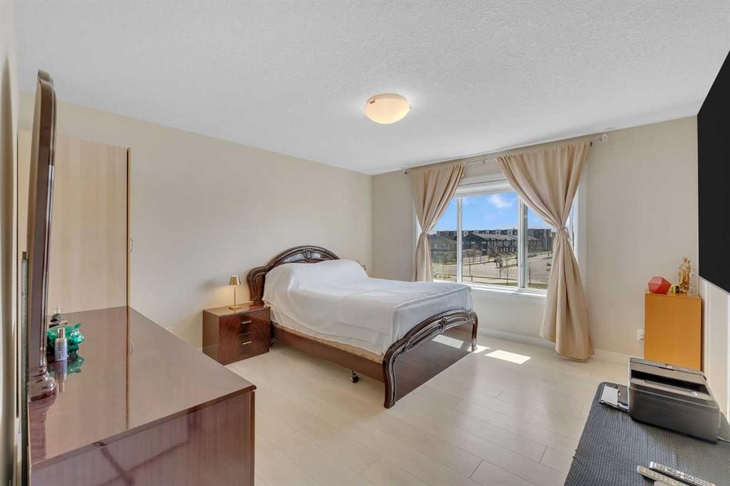 133 Redstone Common Ne, Calgary, AB - Indoor Photo Showing Bedroom
