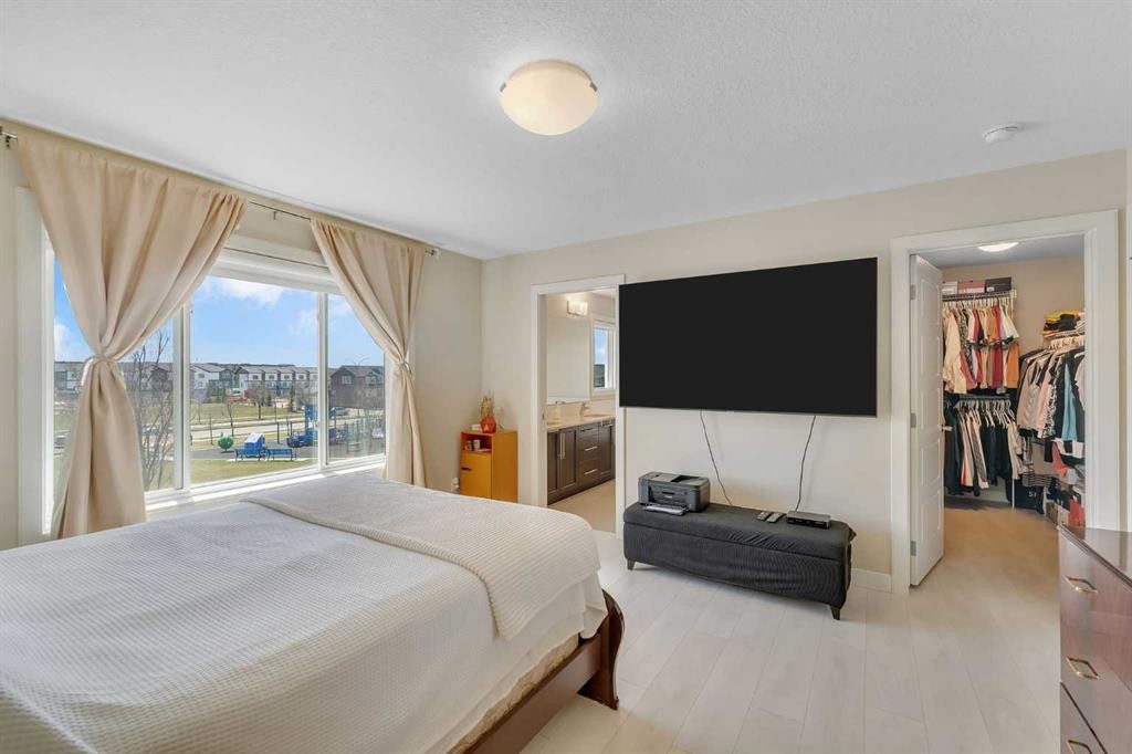 133 Redstone Common Ne, Calgary, AB - Indoor Photo Showing Bedroom