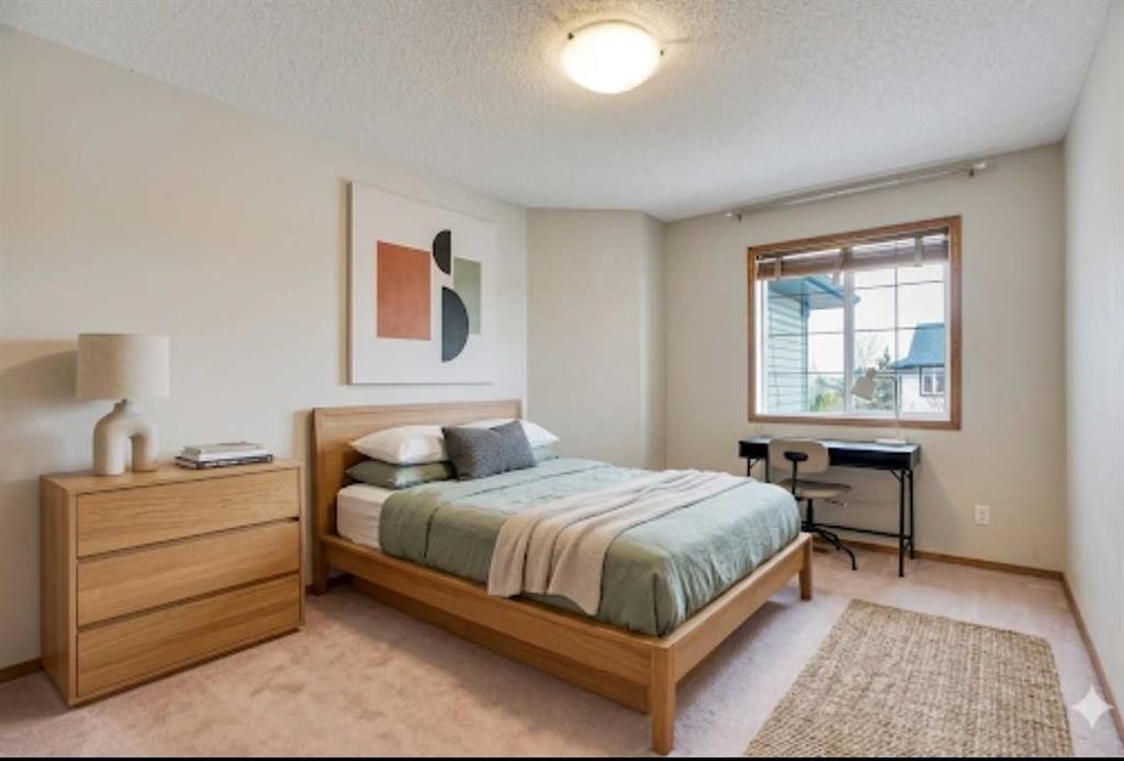 50 Cranfield Crescent Se, Calgary, AB - Indoor Photo Showing Bedroom