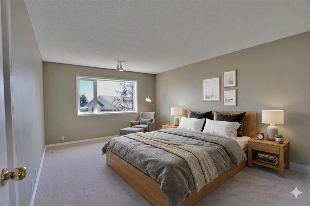 6 Somerset Close Sw, Calgary, AB - Indoor Photo Showing Bedroom