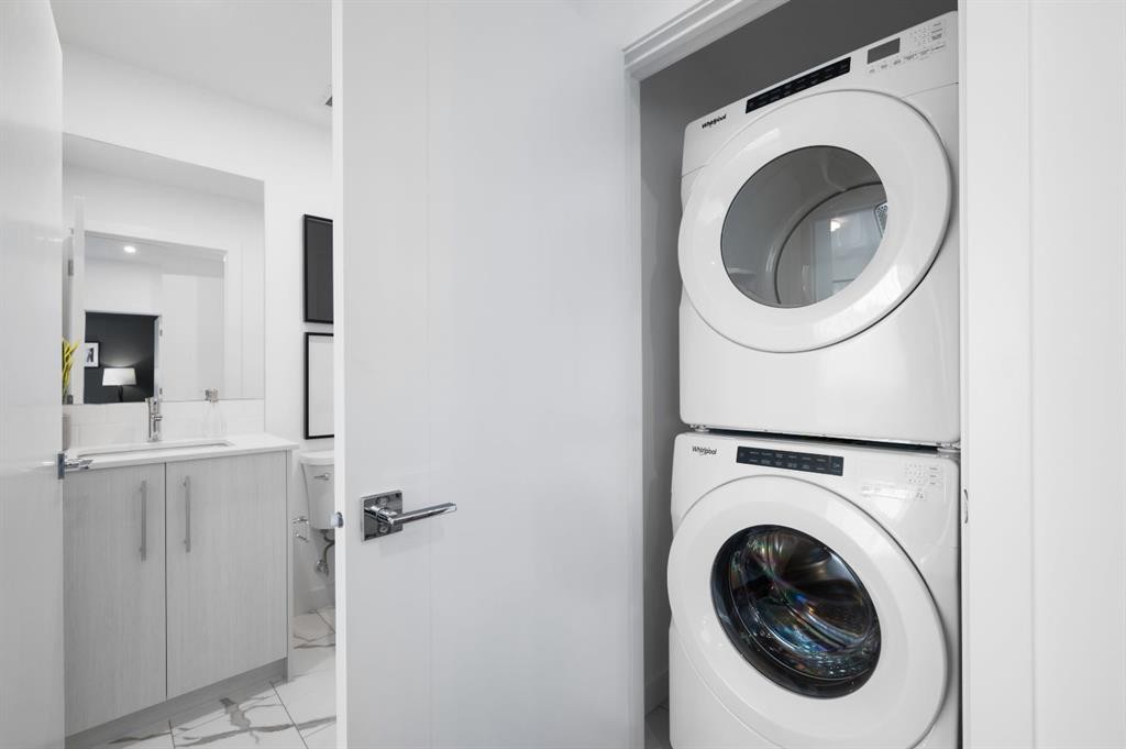 1206-44 Skyview Parkway Ne, Calgary, AB - Indoor Photo Showing Laundry Room