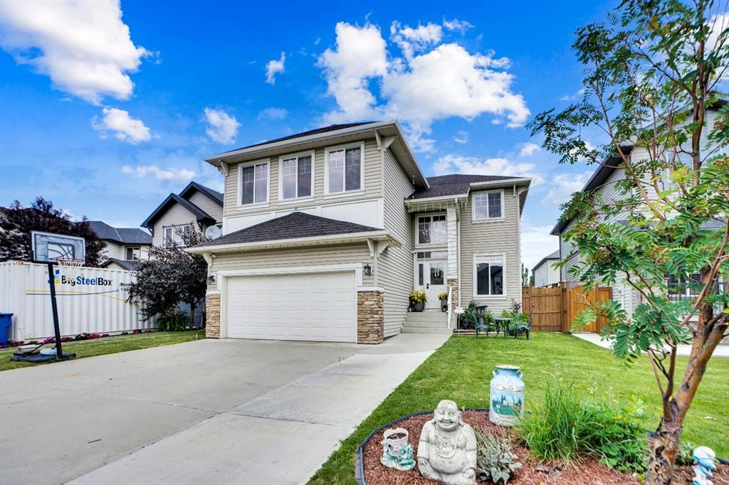 117 Hawkmere Place, Chestermere, AB - Outdoor With Facade