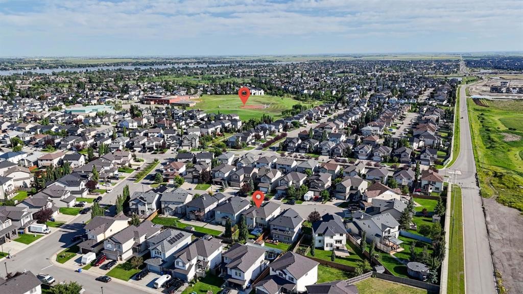 117 Hawkmere Place, Chestermere, AB - Outdoor With View