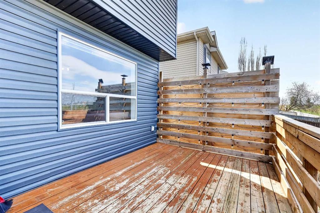 112 Chaparral Circle Se, Calgary, AB - Outdoor With Deck Patio Veranda