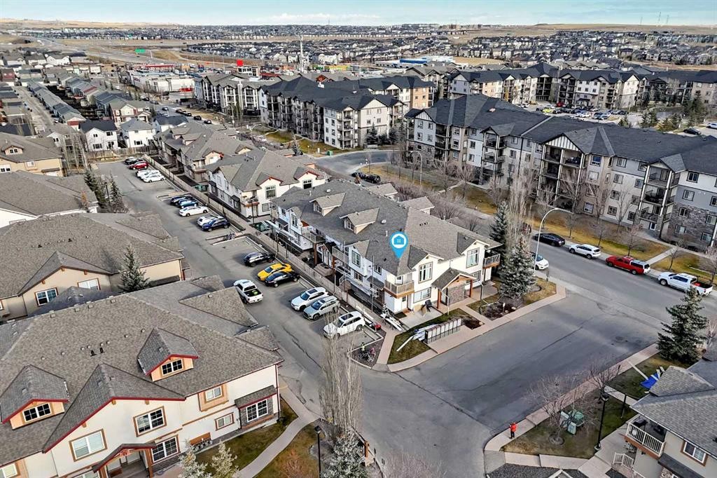 205-20 Panatella Landing Nw, Calgary, AB - Outdoor With View