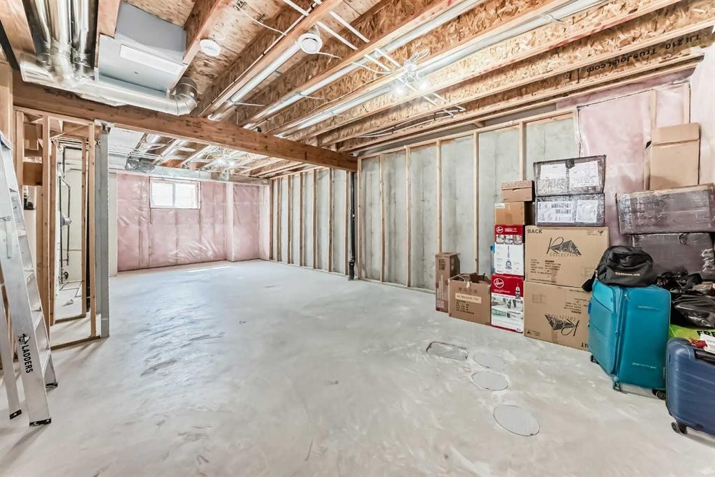 102 Saddlelake Terrace Ne, Calgary, AB - Indoor Photo Showing Basement