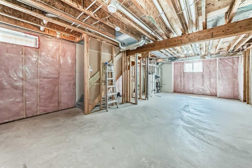 102 Saddlelake Terrace Ne, Calgary, AB - Indoor Photo Showing Basement