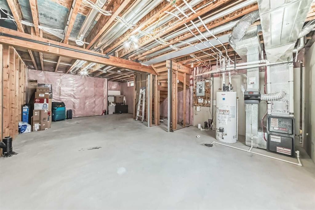102 Saddlelake Terrace Ne, Calgary, AB - Indoor Photo Showing Basement