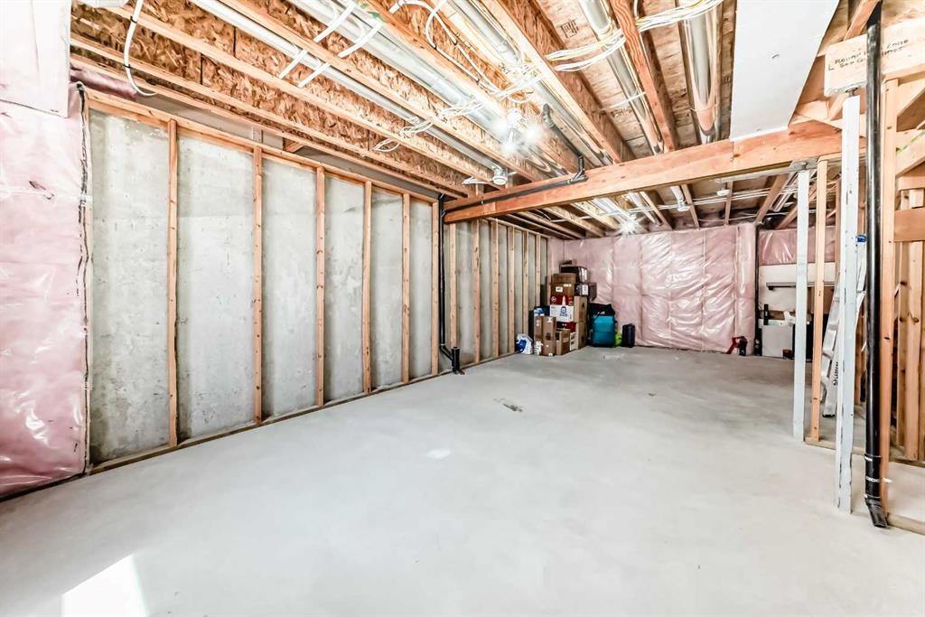 102 Saddlelake Terrace Ne, Calgary, AB - Indoor Photo Showing Basement