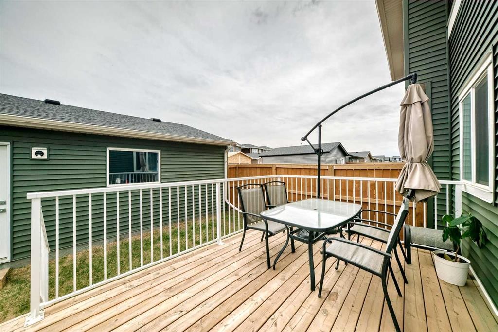 332 Dawson Drive, Chestermere, AB - Outdoor With Deck Patio Veranda With Exterior