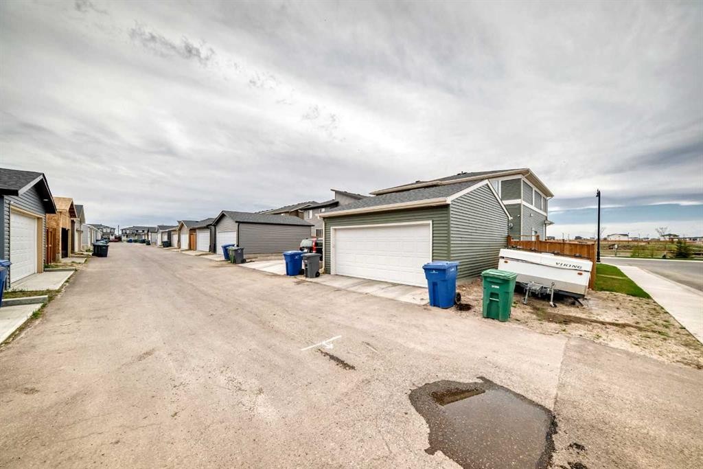 332 Dawson Drive, Chestermere, AB - Outdoor With Exterior