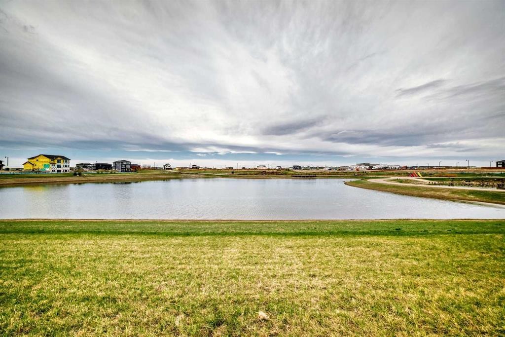 332 Dawson Drive, Chestermere, AB - Outdoor With Body Of Water With View