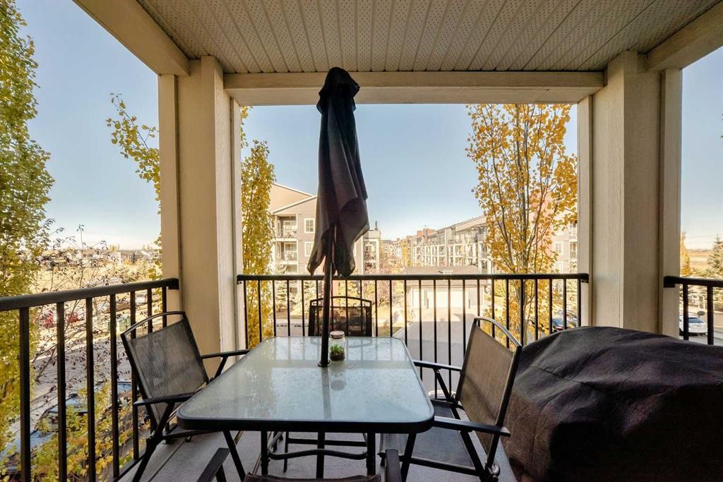 1312-755 Copperpond Boulevard Se, Calgary, AB - Outdoor With Balcony With Exterior