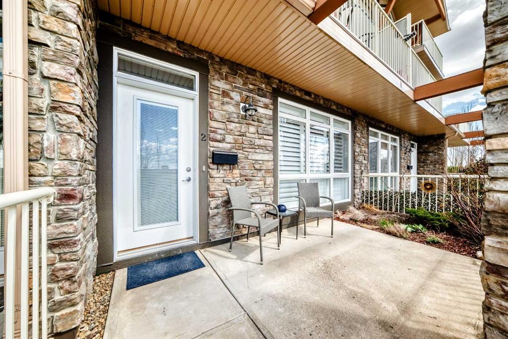 2-132 Rockyledge View Nw, Calgary, AB - Outdoor With Deck Patio Veranda