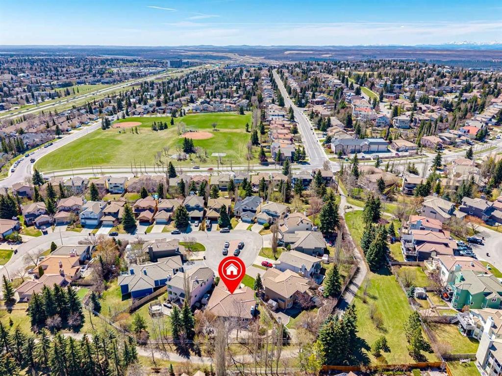256 Sirocco Place Sw, Calgary, AB - Outdoor With View