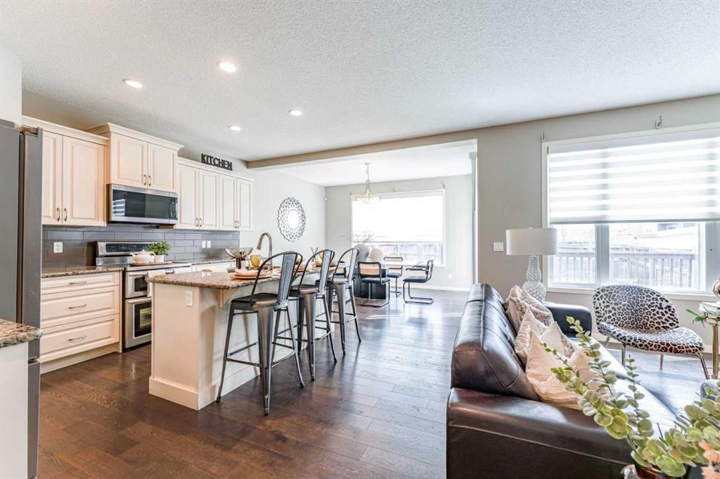 292 Auburn Bay Drive Se, Calgary, AB - Indoor Photo Showing Kitchen With Upgraded Kitchen