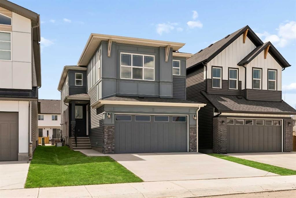 120 Creekstone Circle Sw, Calgary, AB - Outdoor With Facade