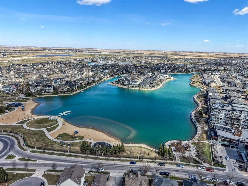 3415-11 Mahogany Row Se, Calgary, AB - Outdoor With Body Of Water With View