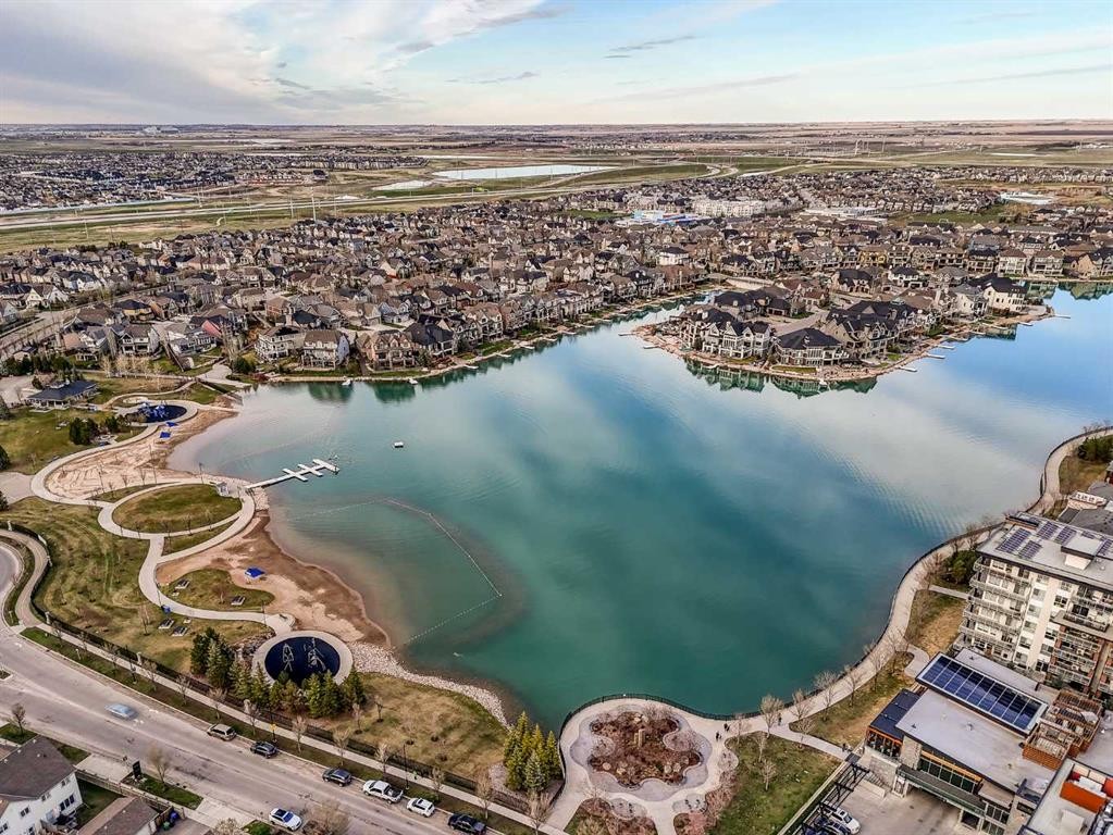 3415-11 Mahogany Row Se, Calgary, AB - Outdoor With Body Of Water With View
