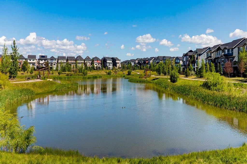 188 Sundown Road, Cochrane, AB - Outdoor With Body Of Water With View