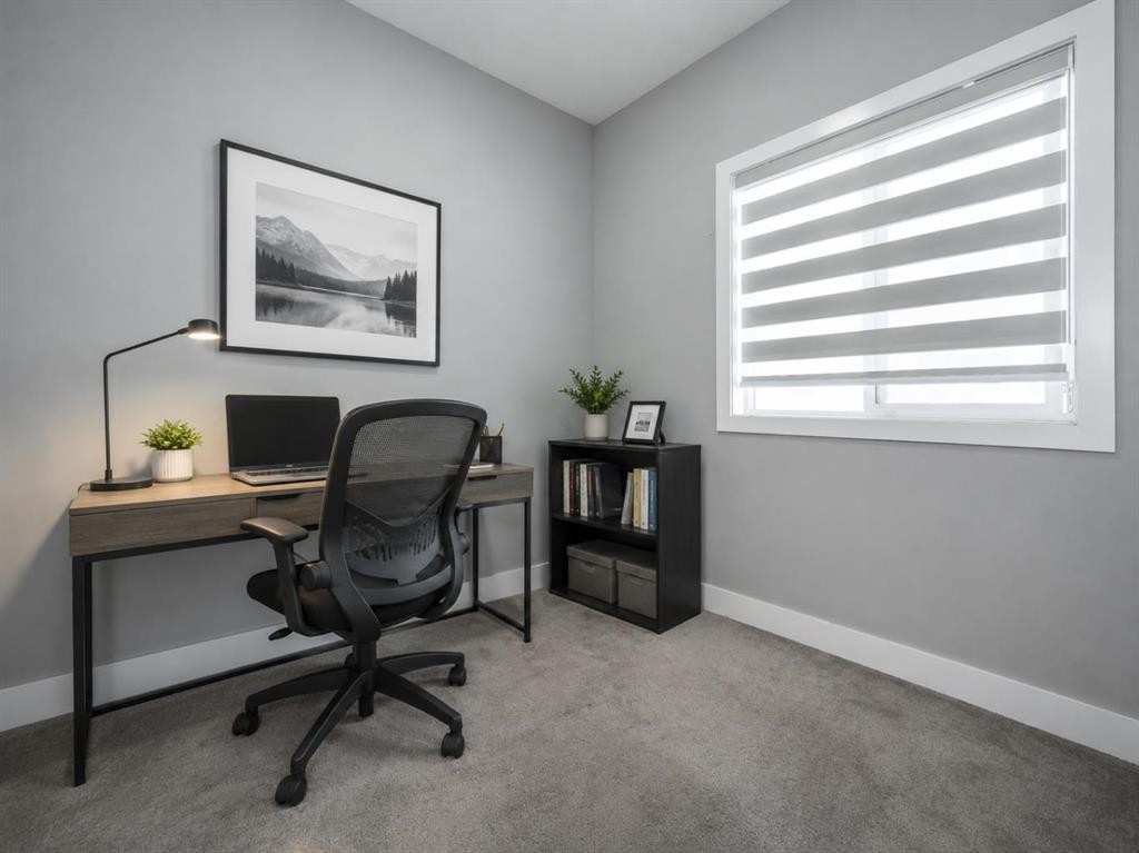 76 Skyview Link Ne, Calgary, AB - Indoor Photo Showing Office