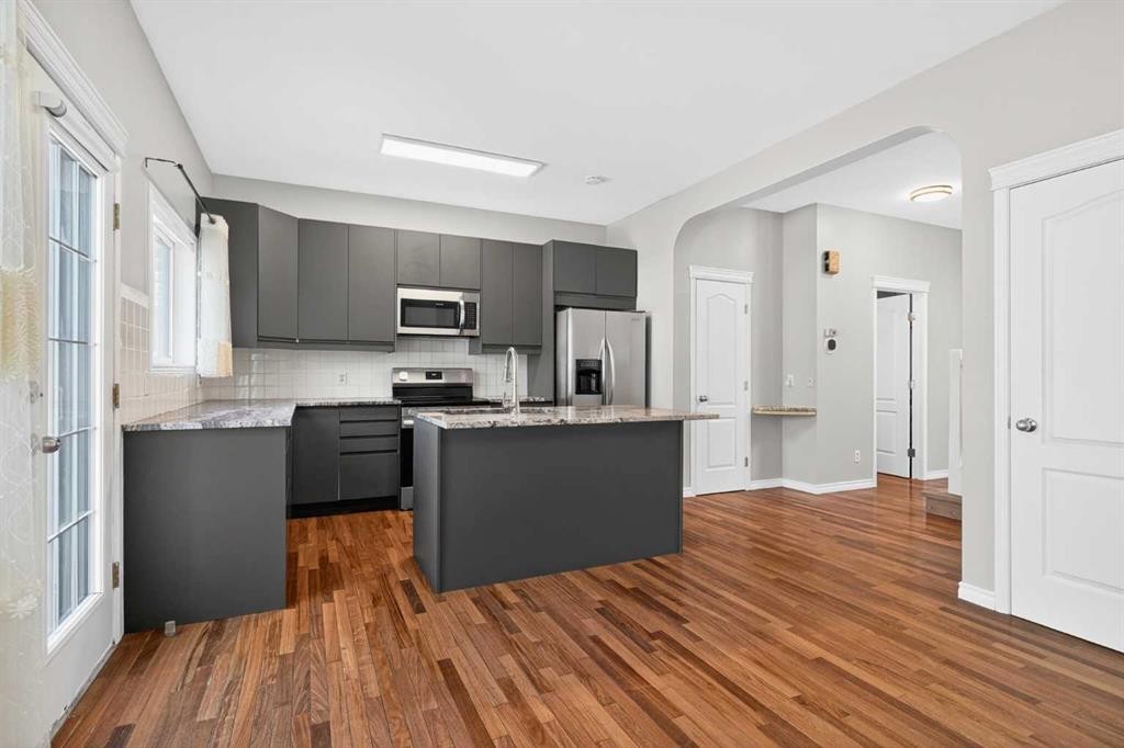 36 Chaparral Drive, Calgary, AB - Indoor Photo Showing Kitchen With Upgraded Kitchen