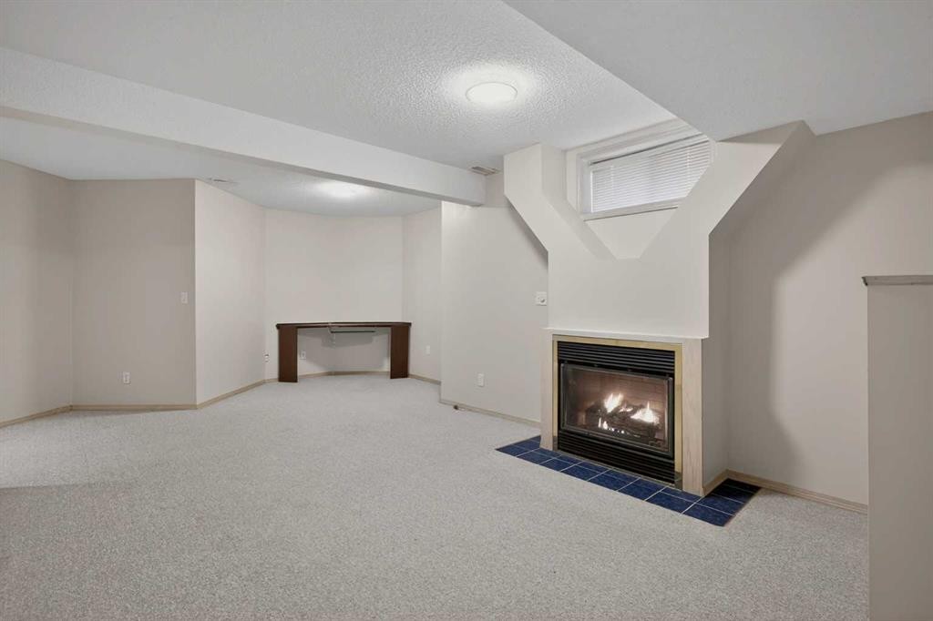 36 Chaparral Drive, Calgary, AB - Indoor With Fireplace
