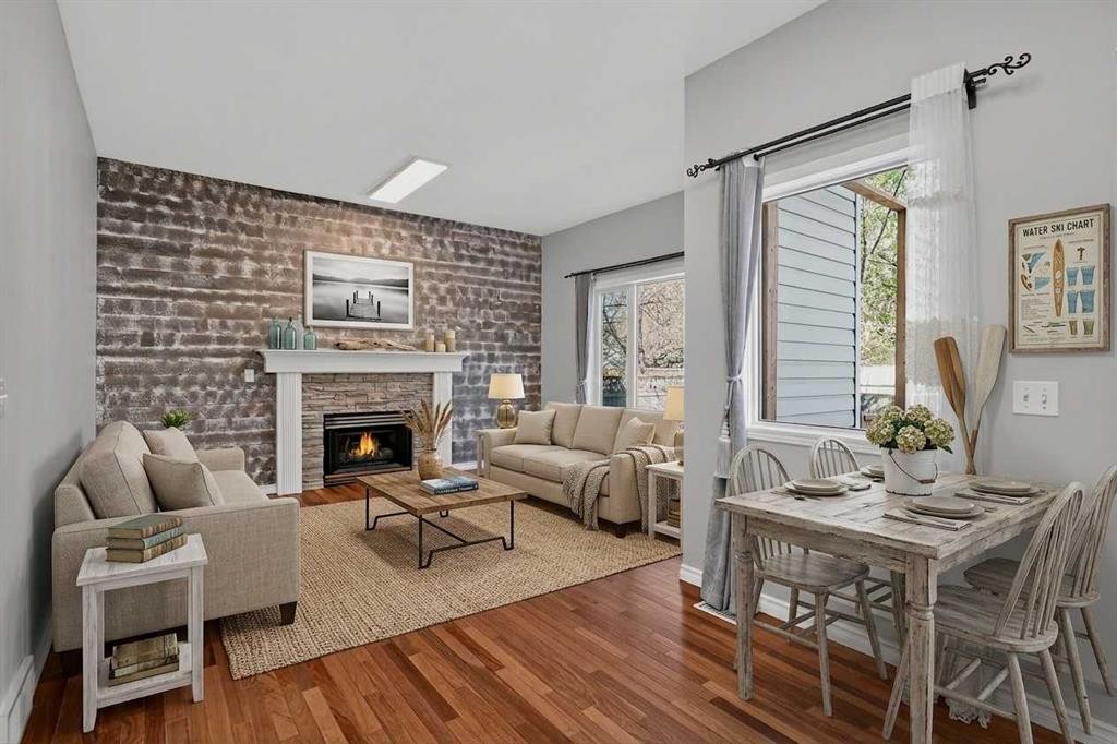 36 Chaparral Drive, Calgary, AB - Indoor With Fireplace