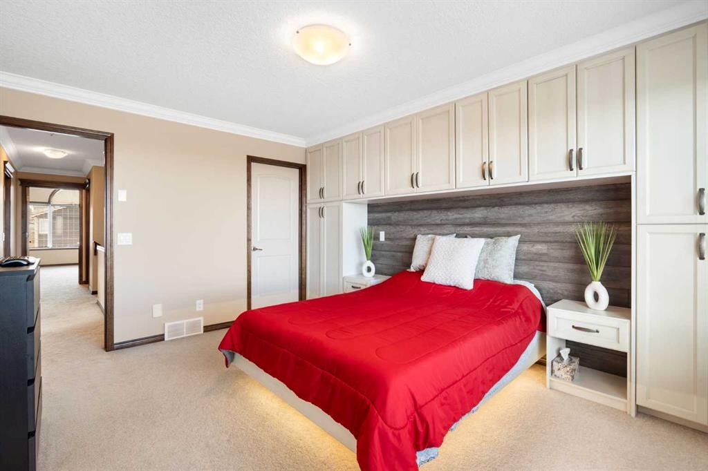 196 Nolanfield Way Nw, Calgary, AB - Indoor Photo Showing Bedroom