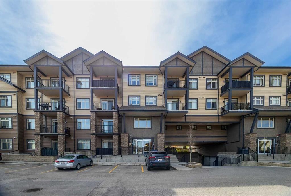 403-117 Copperpond Common Se, Calgary, AB - Outdoor With Balcony With Facade
