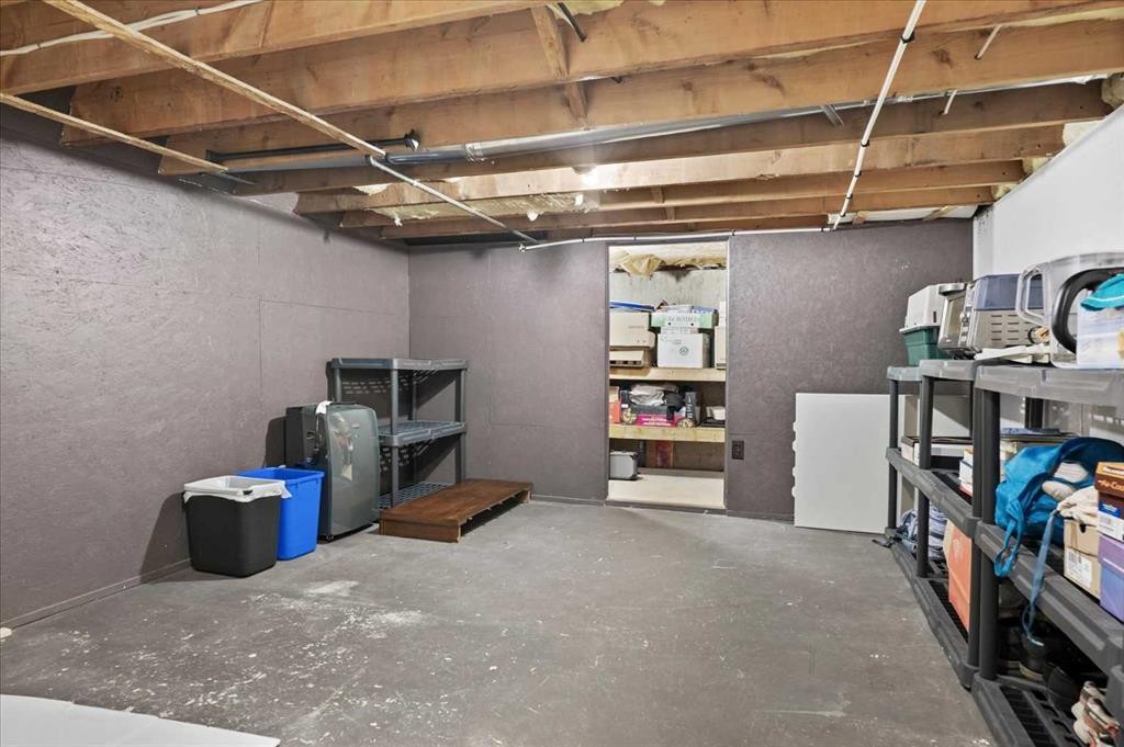 740 Canfield Place Sw, Calgary, AB - Indoor Photo Showing Basement