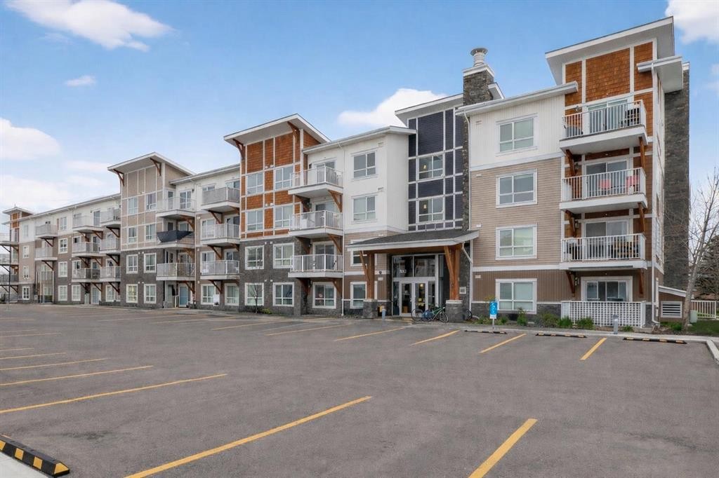 4403-302 Skyview Ranch Drive Ne, Calgary, AB - Outdoor With Balcony With Facade