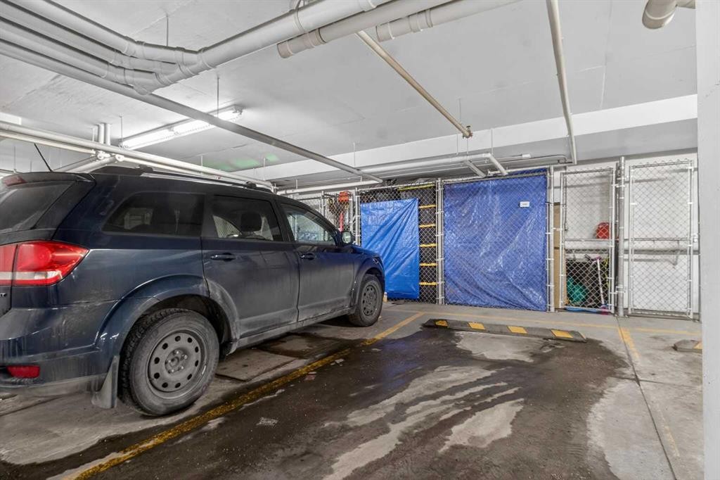 4403-302 Skyview Ranch Drive Ne, Calgary, AB - Indoor Photo Showing Garage