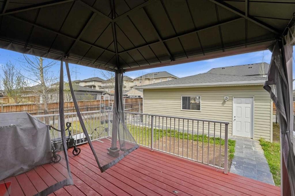 161 Rainbow Falls Glen, Chestermere, AB - Outdoor With Deck Patio Veranda With Exterior