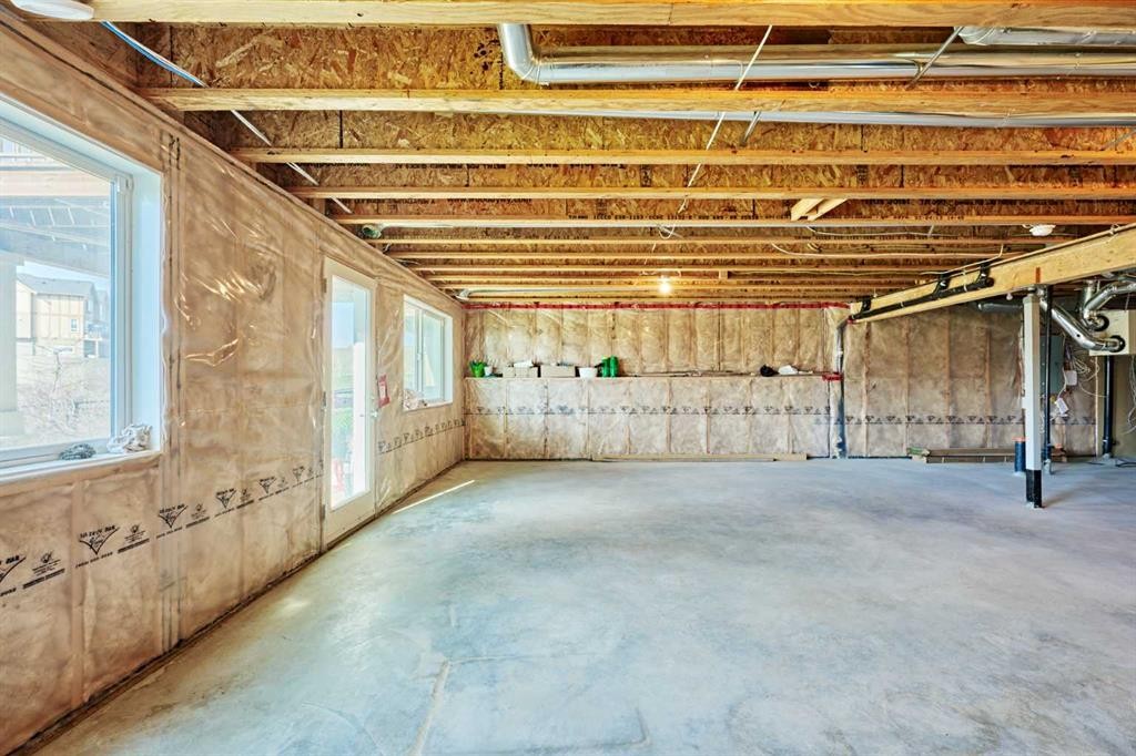 109 Sherwood Road Nw, Calgary, AB - Indoor Photo Showing Basement