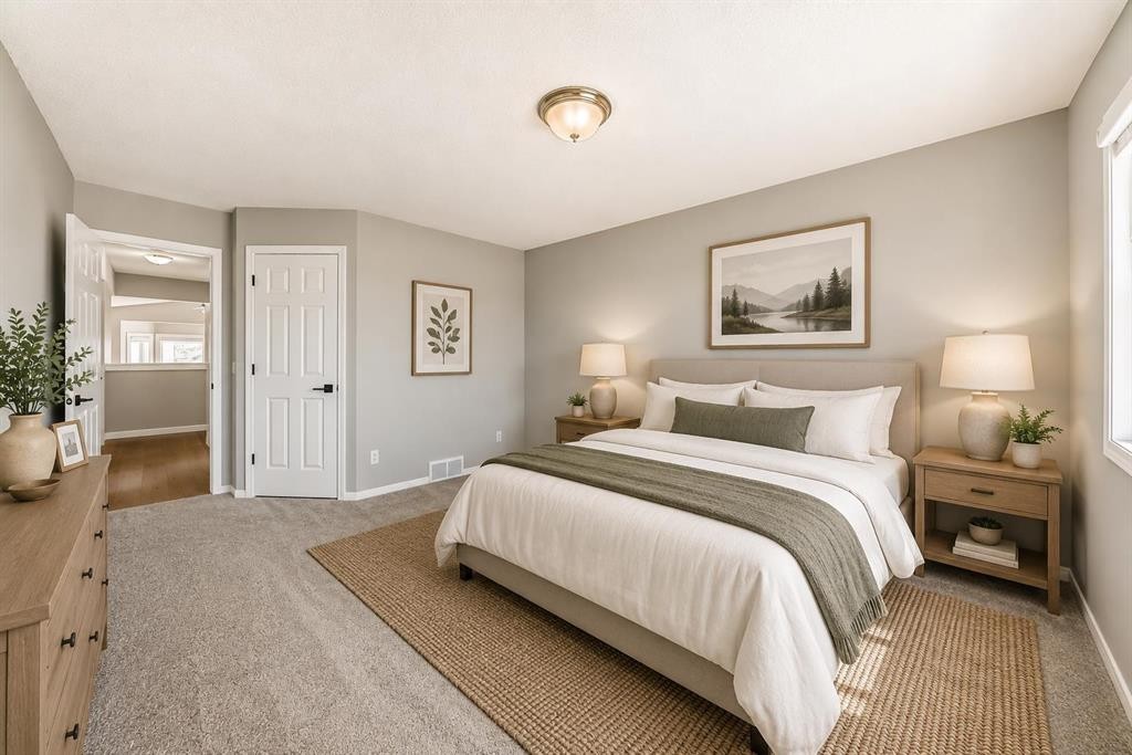 159 Citadel Peak Circle Nw, Calgary, AB - Indoor Photo Showing Bedroom
