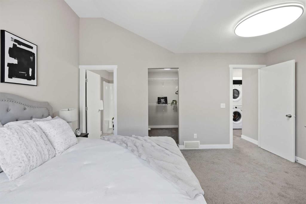 556 Redstone View Ne, Calgary, AB - Indoor Photo Showing Bedroom