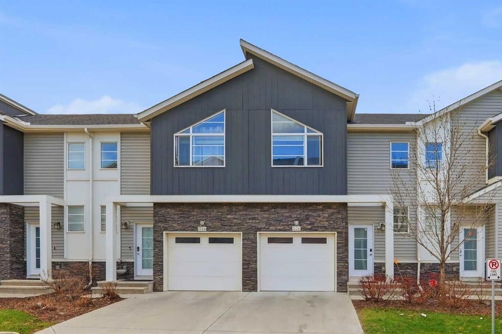 556 Redstone View Ne, Calgary, AB - Outdoor With Facade