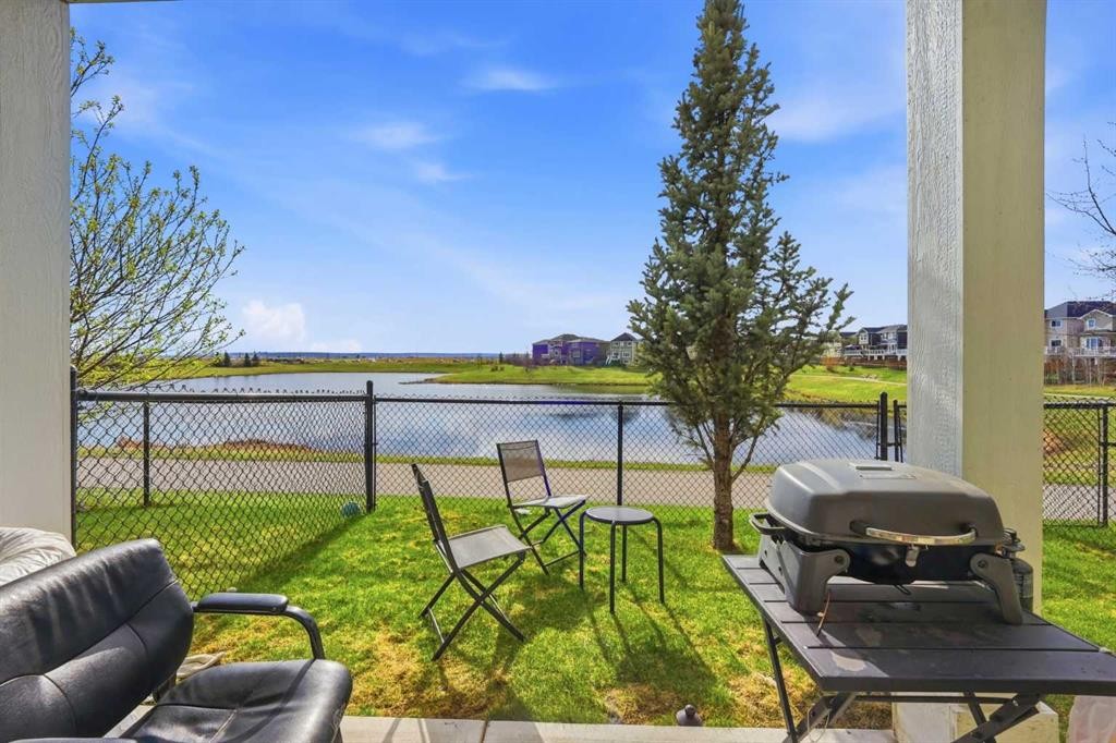 556 Redstone View Ne, Calgary, AB - Outdoor With Body Of Water