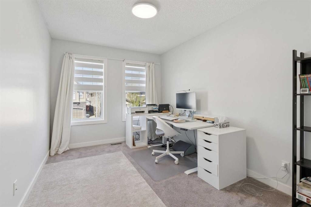 52 Mahogany Way Se, Calgary, AB - Indoor Photo Showing Office