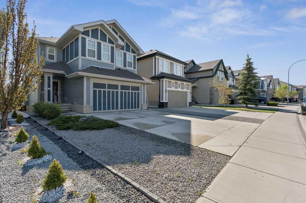 52 Mahogany Way Se, Calgary, AB - Outdoor With Facade
