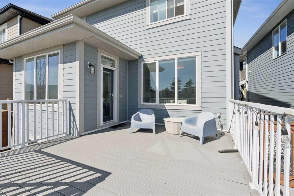 52 Mahogany Way Se, Calgary, AB - Outdoor With Deck Patio Veranda With Exterior