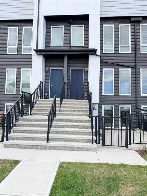450 Seton Circle Se, Calgary, AB - Outdoor With Facade